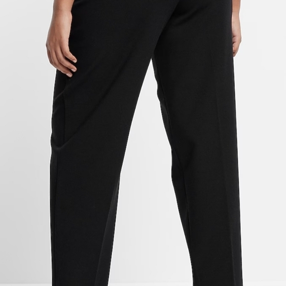 High-waisted pleated pants - Picture 2 of 7